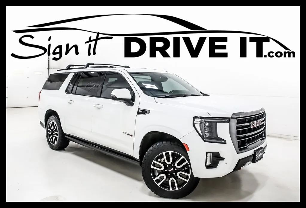 White 2021 GMC Yukon XL AT4 for sale in Denton, TX