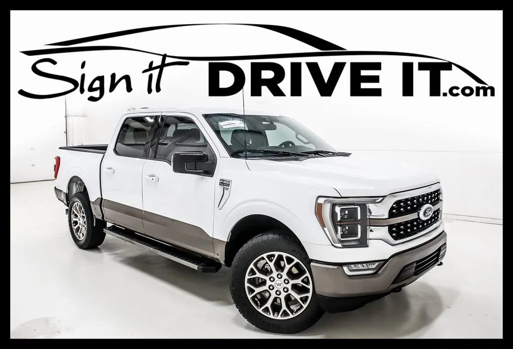 White 2021 Ford F-150 King Ranch for sale in Denton, TX