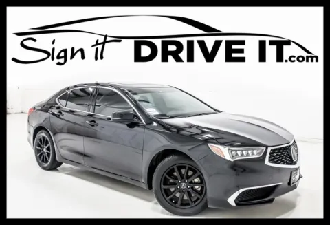 Black 2018 Acura TLX 2.4L for sale in Denton, TX