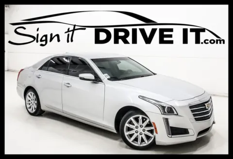 Silver 2015 Cadillac CTS 2.0L Turbo for sale in Denton, TX