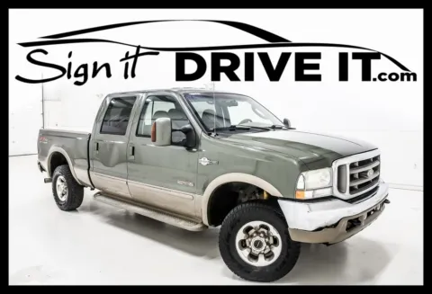 Green 2004 Ford F-250SD King Ranch for sale in Denton, TX