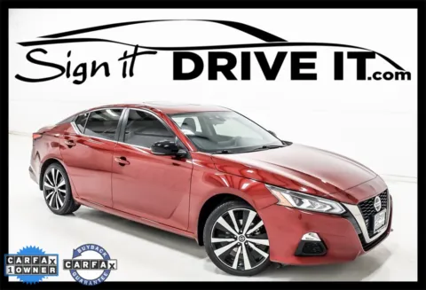 Red 2021 Nissan Altima 2.5 SR for sale in Denton, TX