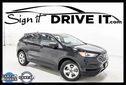 Black 2019 Ford Edge SE for sale in Denton, TX