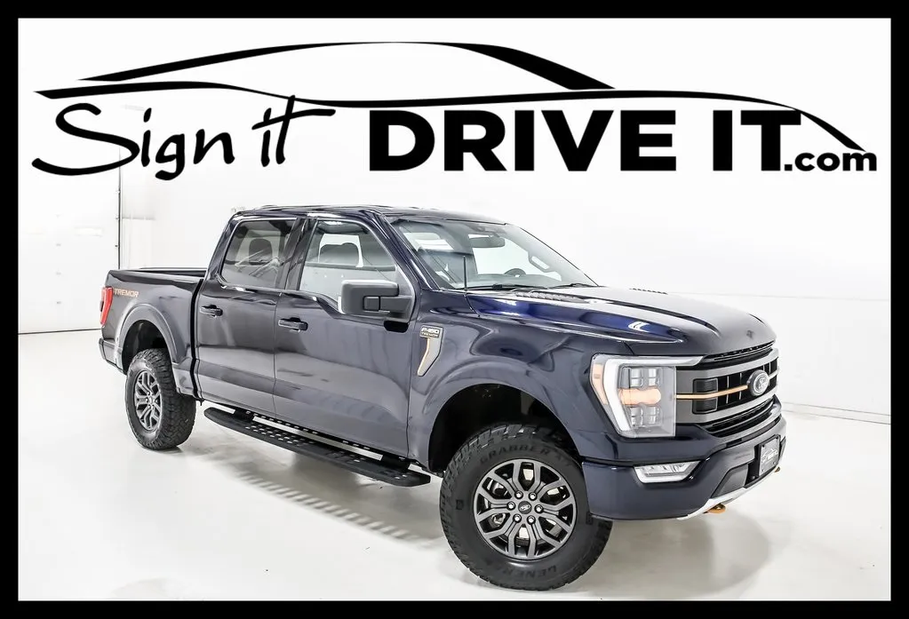 Blue 2022 Ford F-150 Tremor for sale in Denton, TX