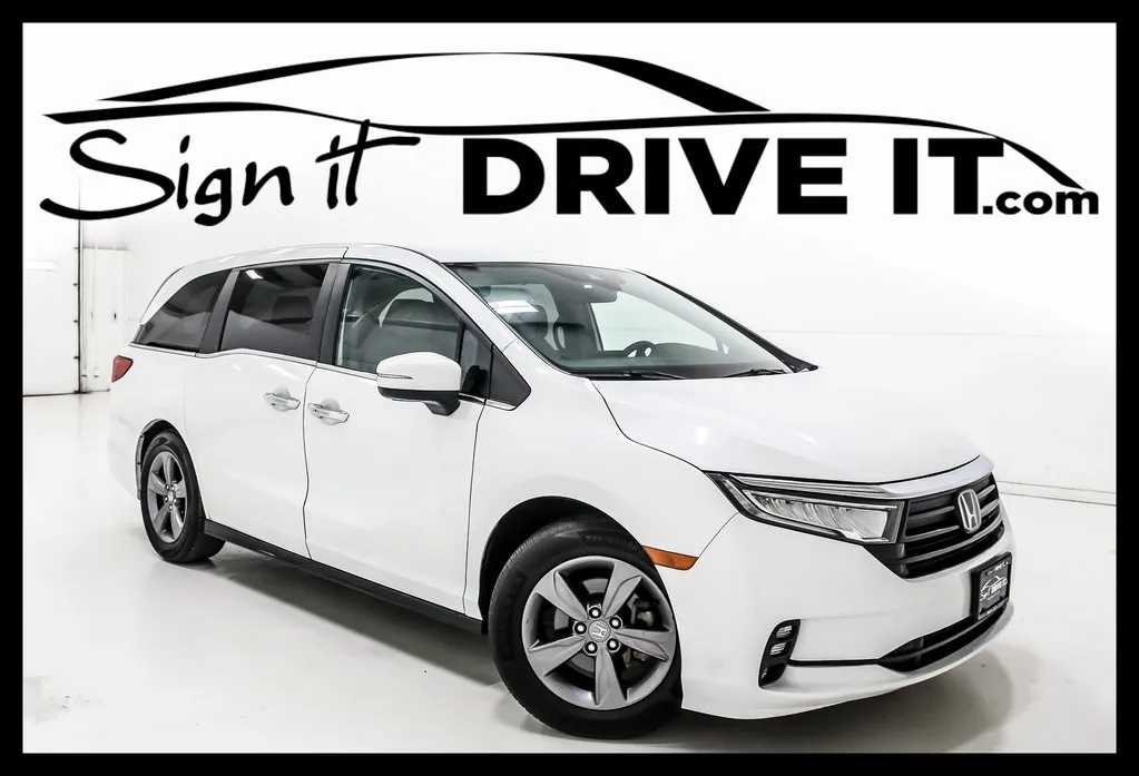 White 2022 Honda Odyssey EX for sale in Denton, TX
