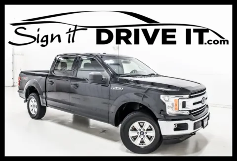 Black 2018 Ford F-150 XLT for sale in Denton, TX