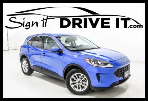 Blue 2021 Ford Escape Hybrid SE for sale in Denton, TX