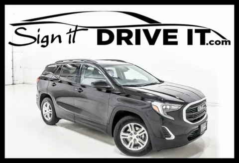 Black 2019 GMC Terrain SLE for sale in Denton, TX