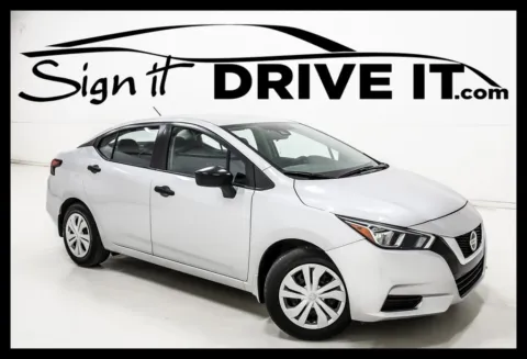 Silver 2021 Nissan Versa 1.6 S for sale in Denton, TX