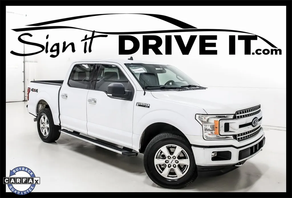 White 2019 Ford F-150 XLT for sale in Denton, TX