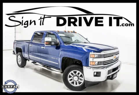 Blue 2016 Chevrolet Silverado 2500HD LT for sale in Denton, TX