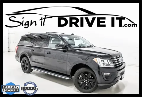 Black 2021 Ford Expedition Max XLT for sale in Denton, TX