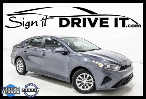 Gray 2022 Kia Forte FE for sale in Denton, TX