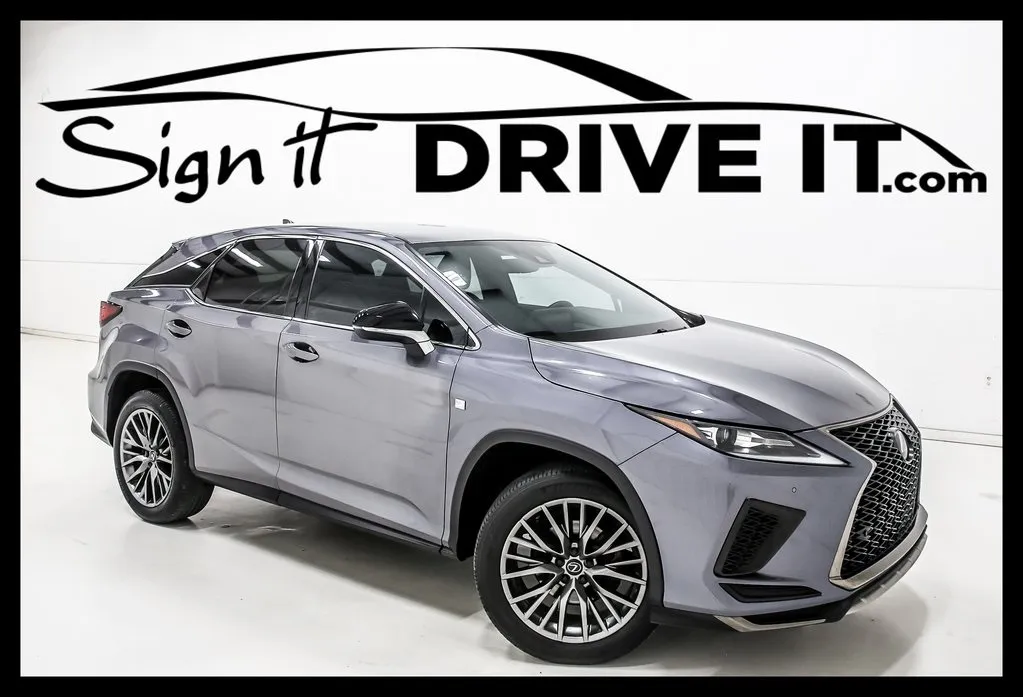 Gray 2020 Lexus RX 350 F Sport for sale in Denton, TX
