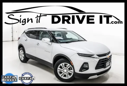 Silver 2021 Chevrolet Blazer LT for sale in Denton, TX
