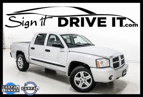 Silver 2007 Dodge Dakota SLT for sale in Denton, TX