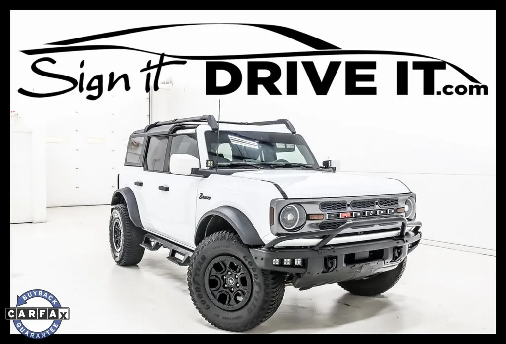 White 2022 Ford Bronco Big Bend for sale in Denton, TX