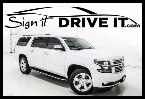 White 2017 Chevrolet Suburban Premier for sale in Denton, TX