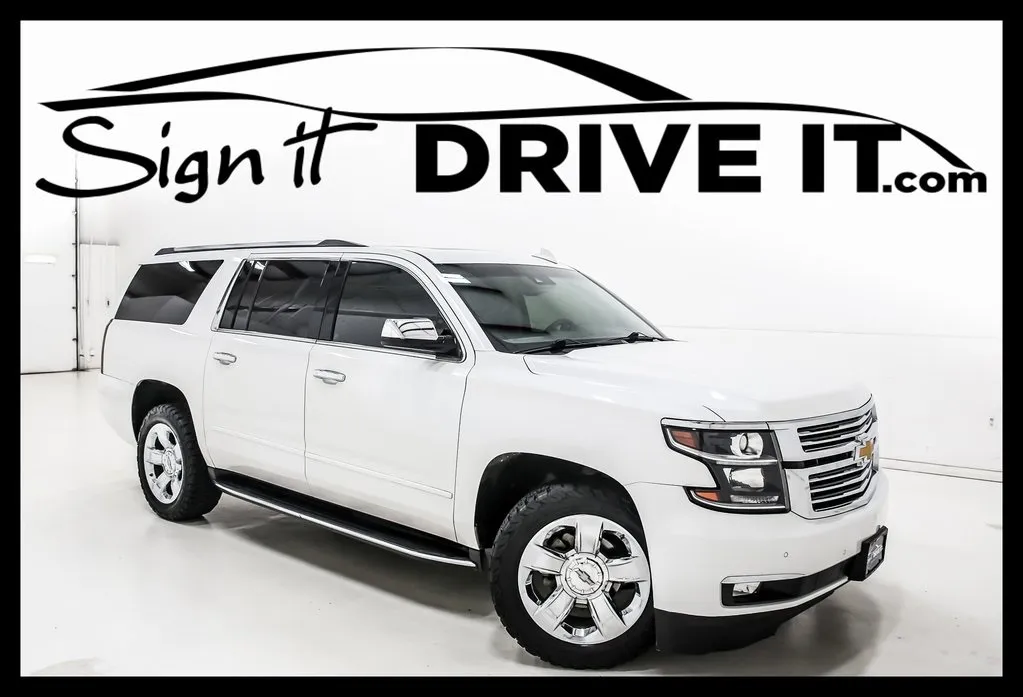 White 2017 Chevrolet Suburban Premier for sale in Denton, TX