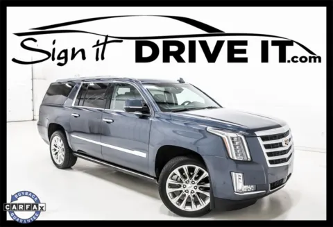 Blue 2019 Cadillac Escalade ESV Premium for sale in Denton, TX