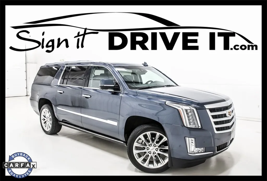 Gray 2019 Cadillac Escalade ESV Premium for sale in Denton, TX