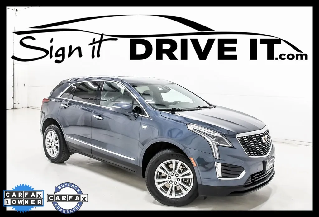 Gray 2021 Cadillac XT5 Luxury for sale in Denton, TX