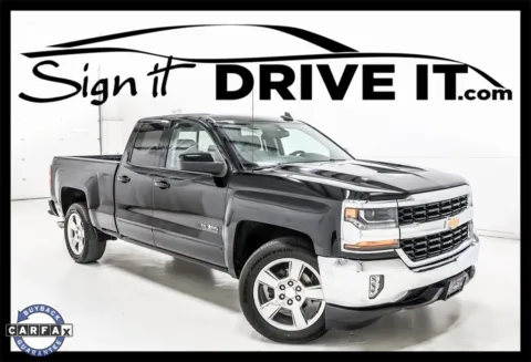 Black 2017 Chevrolet Silverado 1500 LT for sale in Denton, TX