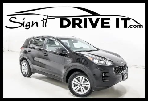 Black 2019 Kia Sportage LX for sale in Denton, TX