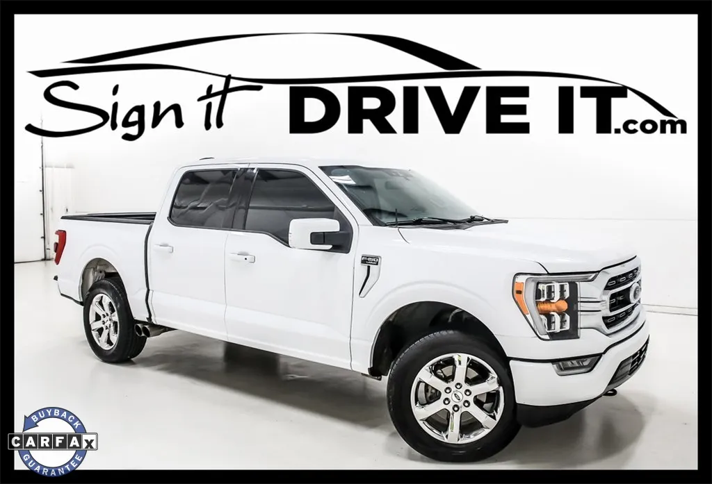 White 2021 Ford F-150 Lariat for sale in Denton, TX