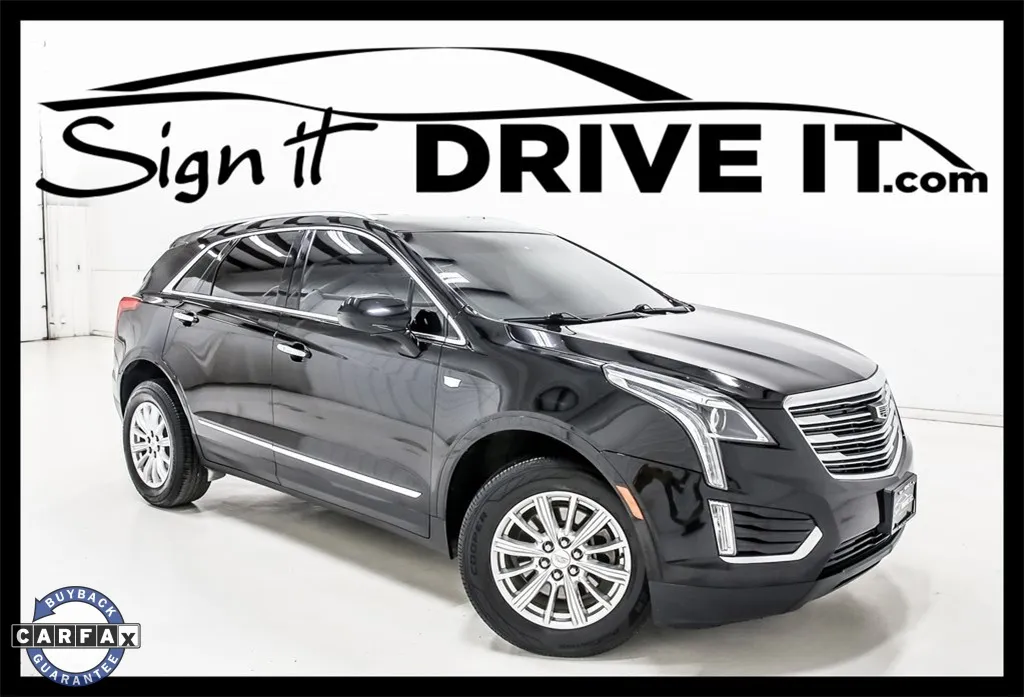 Black 2018 Cadillac XT5 for sale in Denton, TX
