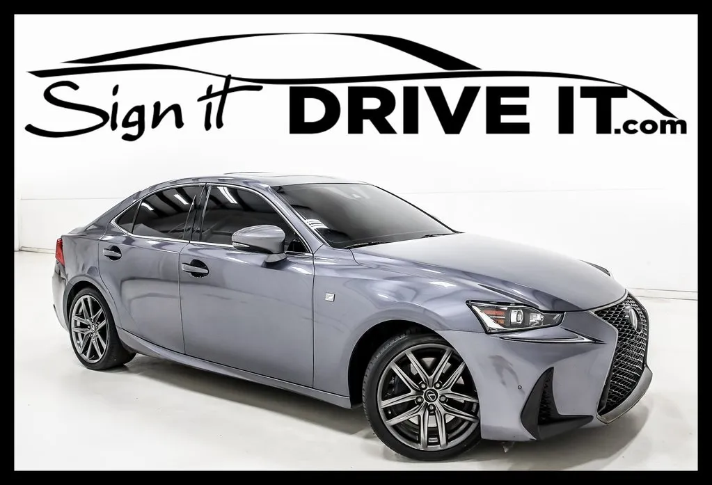 Gray 2019 Lexus IS 300 for sale in Denton, TX