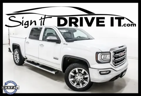 White 2018 GMC Sierra 1500 SLT for sale in Denton, TX