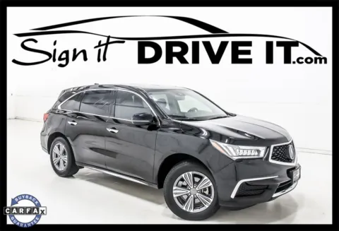 Black 2020 Acura MDX 3.5L for sale in Denton, TX