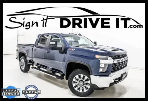Blue 2022 Chevrolet Silverado 2500HD LT for sale in Denton, TX