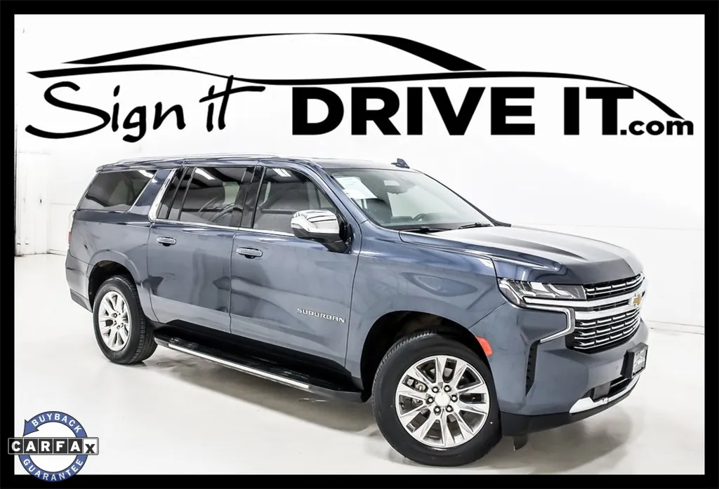 Gray 2021 Chevrolet Suburban Premier for sale in Denton, TX