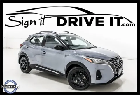 Gray 2021 Nissan Kicks SR for sale in Denton, TX