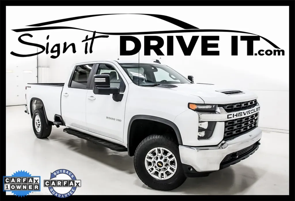 White 2020 Chevrolet Silverado 2500HD LT for sale in Denton, TX