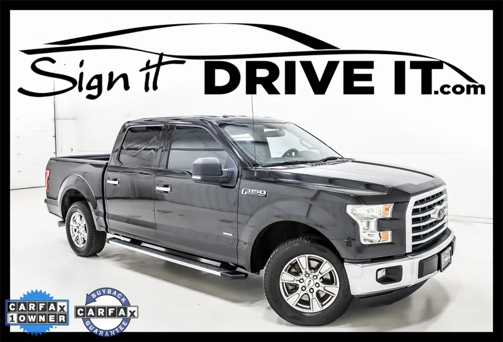 Black 2015 Ford F-150 XLT for sale in Denton, TX