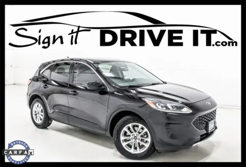 Black 2021 Ford Escape SE for sale in Denton, TX
