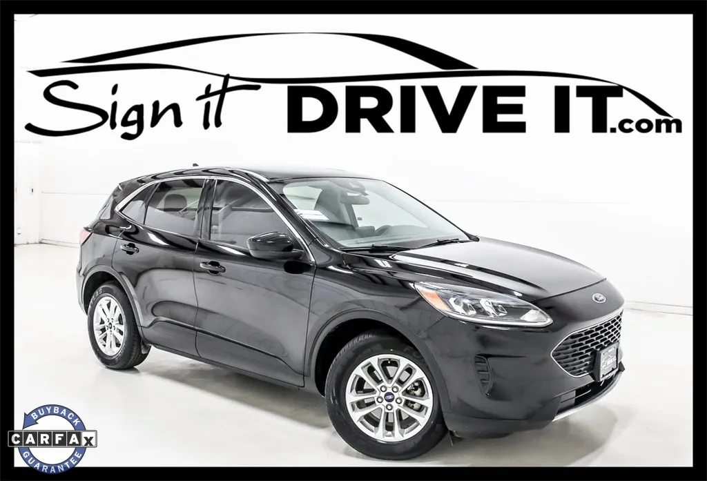 Black 2021 Ford Escape SE for sale in Denton, TX