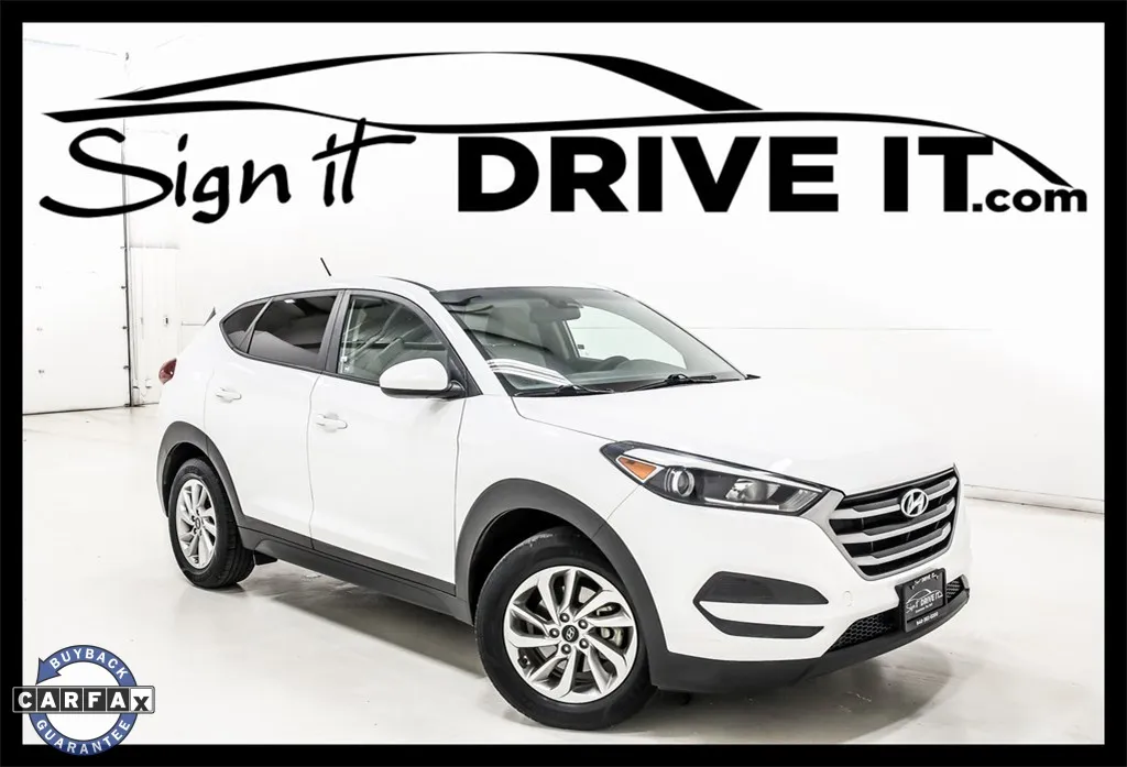 White 2018 Hyundai Tucson SE for sale in Denton, TX