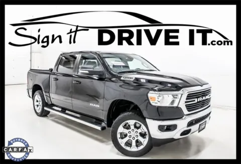 Black 2021 Ram 1500 Big Horn/Lone Star for sale in Denton, TX