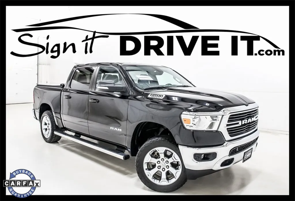 Black 2021 Ram 1500 Big Horn/Lone Star for sale in Denton, TX