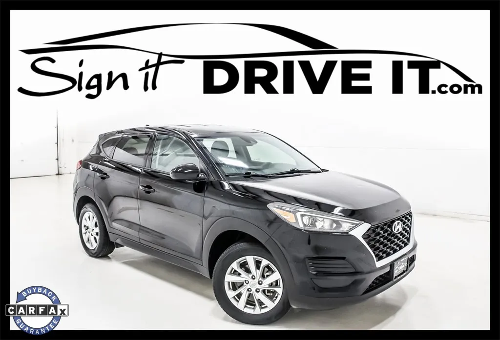 Black 2020 Hyundai Tucson SE for sale in Denton, TX