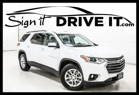 White 2020 Chevrolet Traverse LT for sale in Denton, TX