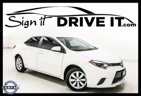 White 2016 Toyota Corolla L for sale in Denton, TX