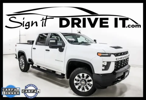 White 2022 Chevrolet Silverado 2500HD Custom for sale in Denton, TX
