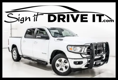White 2021 Ram 1500 Big Horn/Lone Star for sale in Denton, TX