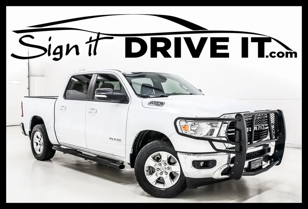 White 2021 Ram 1500 Big Horn/Lone Star for sale in Denton, TX