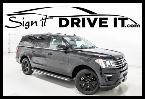Black 2021 Ford Expedition Max XLT for sale in Denton, TX